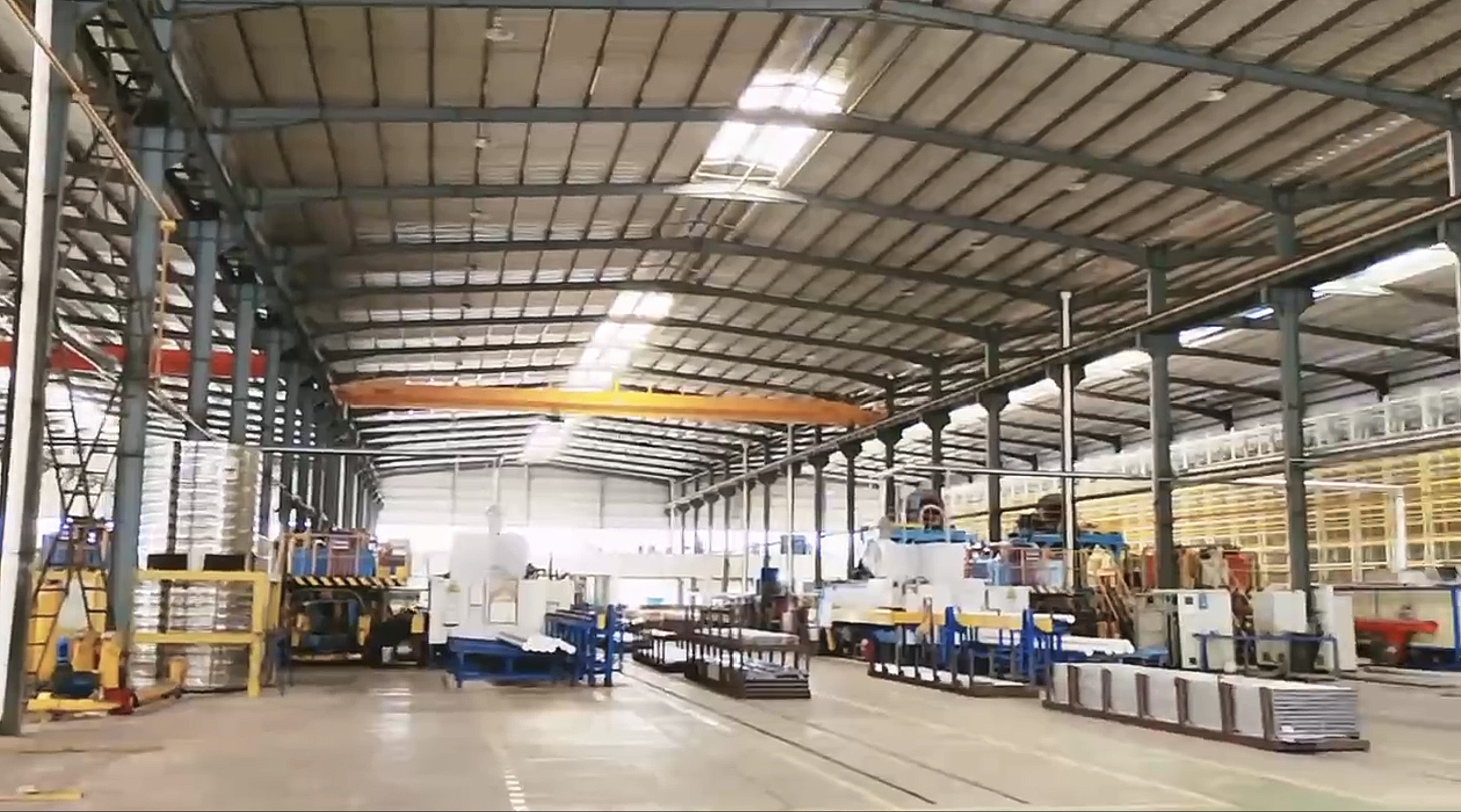 Factory backdrop